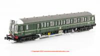 2D-009-007D Dapol Class 121 Bubble Car DMU number W55025 in BR Green livery with speed whiskers